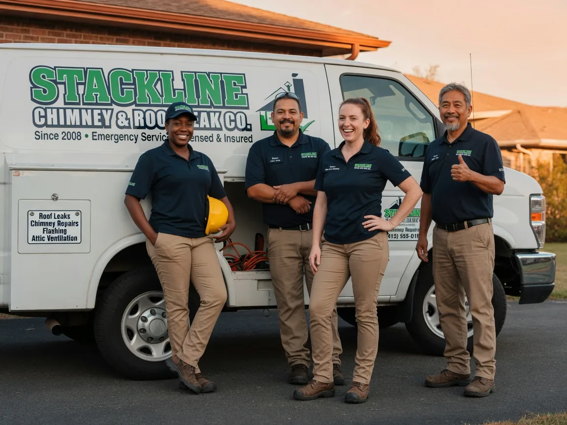 Chimney flashing repair company in Lisbon, ND